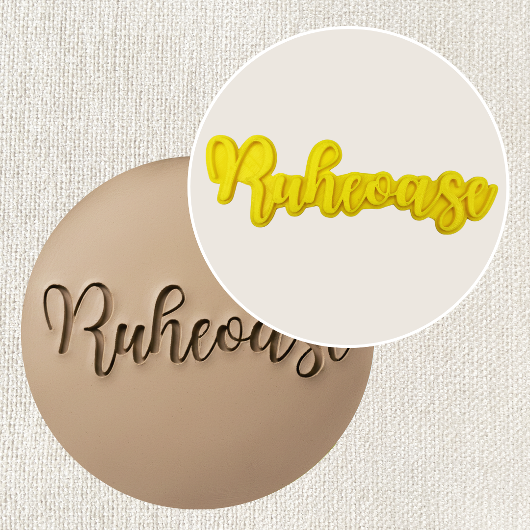 Stempel für Keramik und Ton - Ruheoase