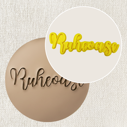 Stempel für Keramik und Ton - Ruheoase