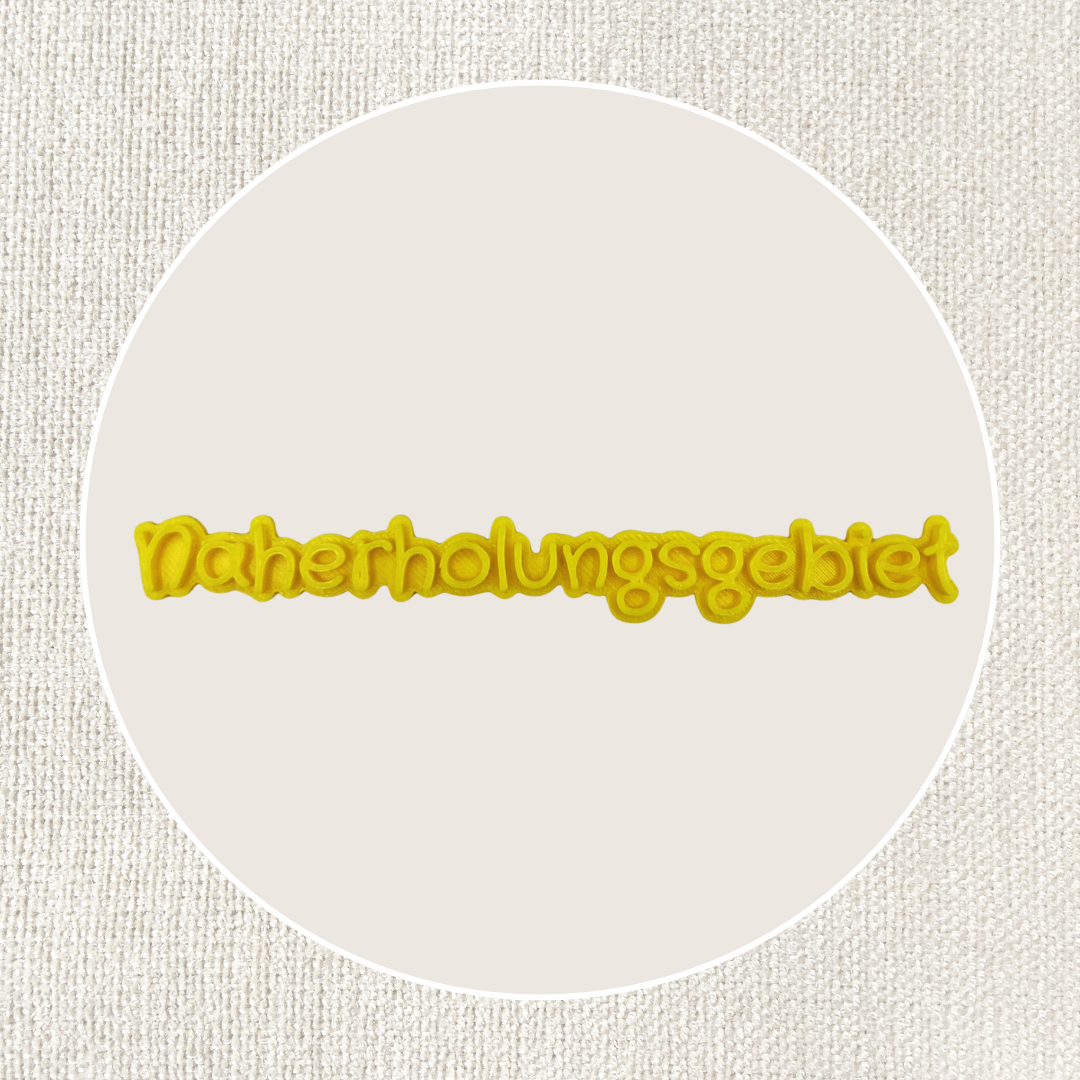 Stempel für Keramik und Ton - Naherholungsgebiet