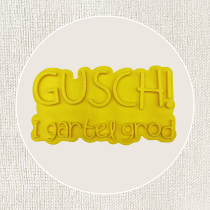 Stempel für Keramik und Ton - Gusch i gartl grod