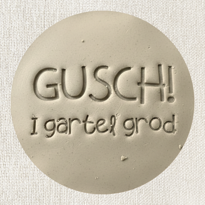 Stempel für Keramik und Ton - Gusch i gartl grod