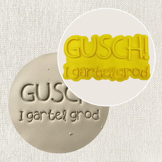 Stempel für Keramik und Ton - Gusch i gartl grod