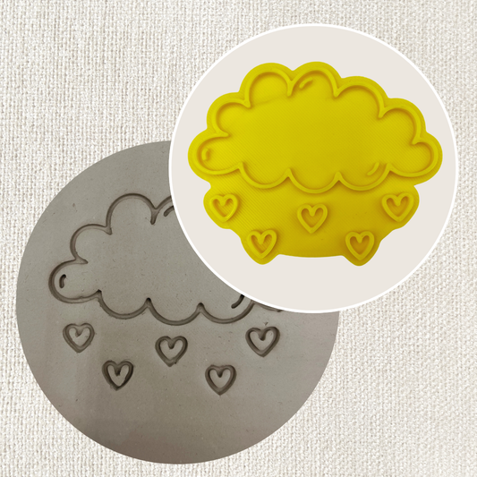 Wolke mit Herzen